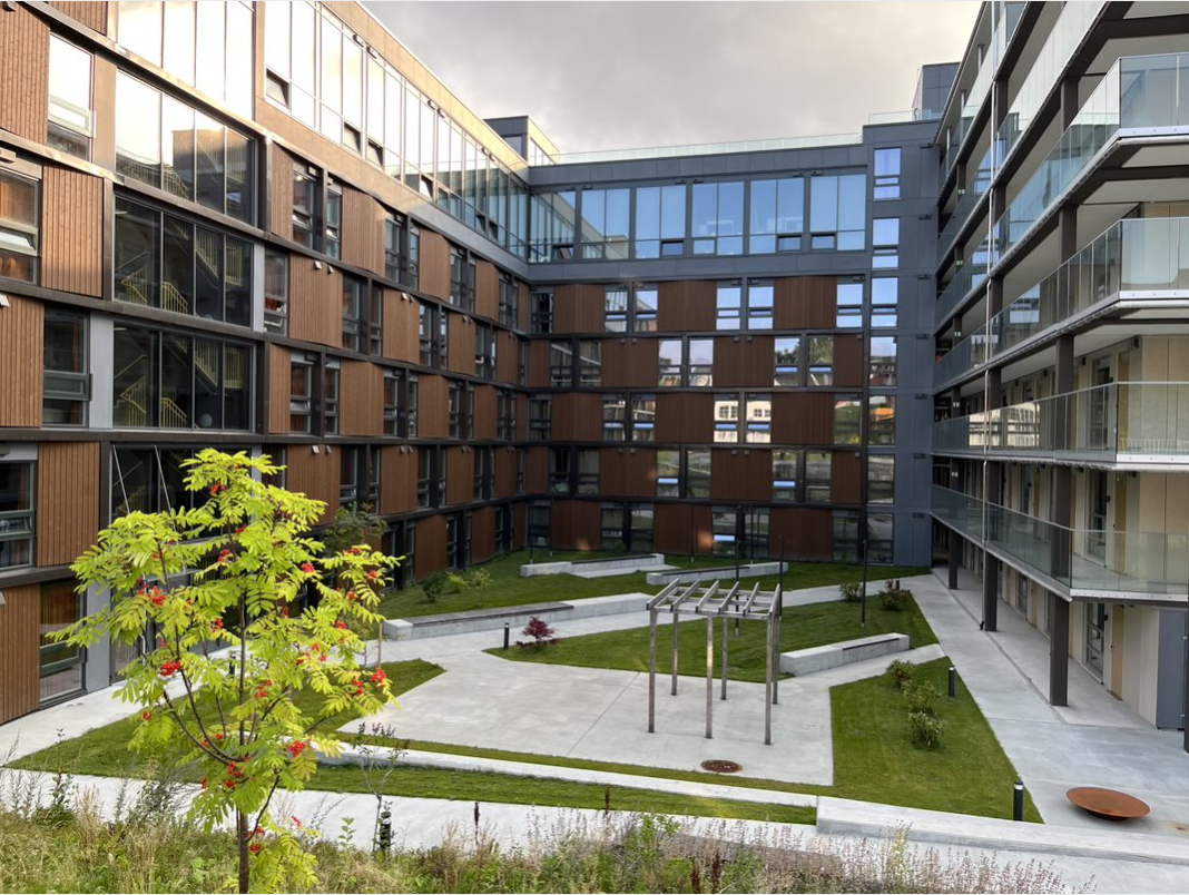 Campus Nardo, student housing new project in Trondheim city using the Envac automatic waste collection solution